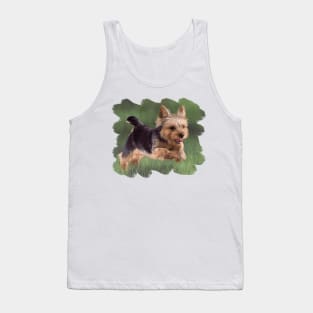 Yorkshire Terrier Painting Tank Top